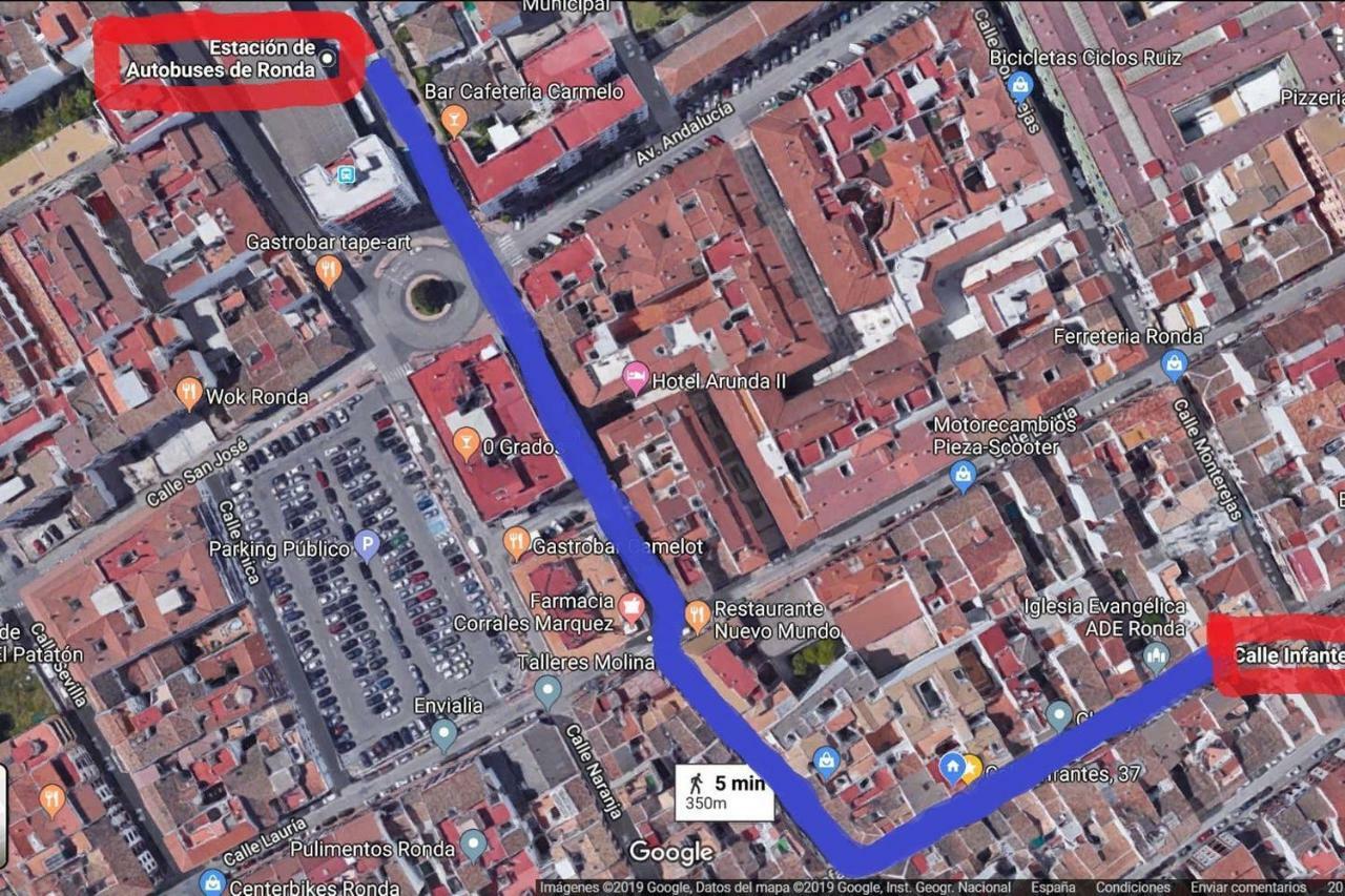 Loft Centrico En Ronda Cercano Al Tajo Y Plaza De Toros Con Wifi Y Parking Opcional Exterior photo